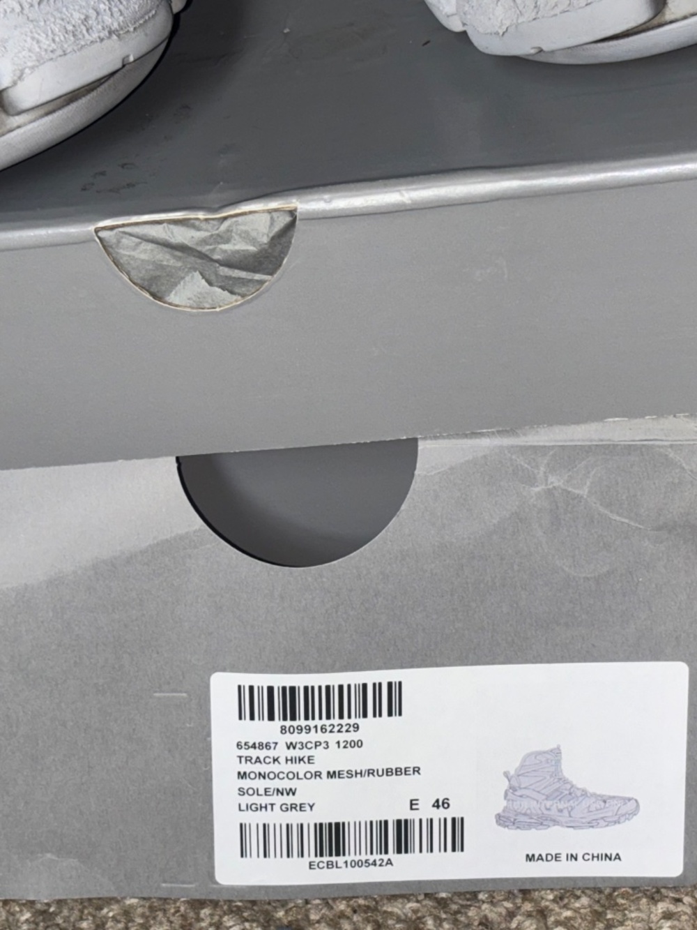 Balenciaga Track Hike Sz 13 - Picture 8 of 8